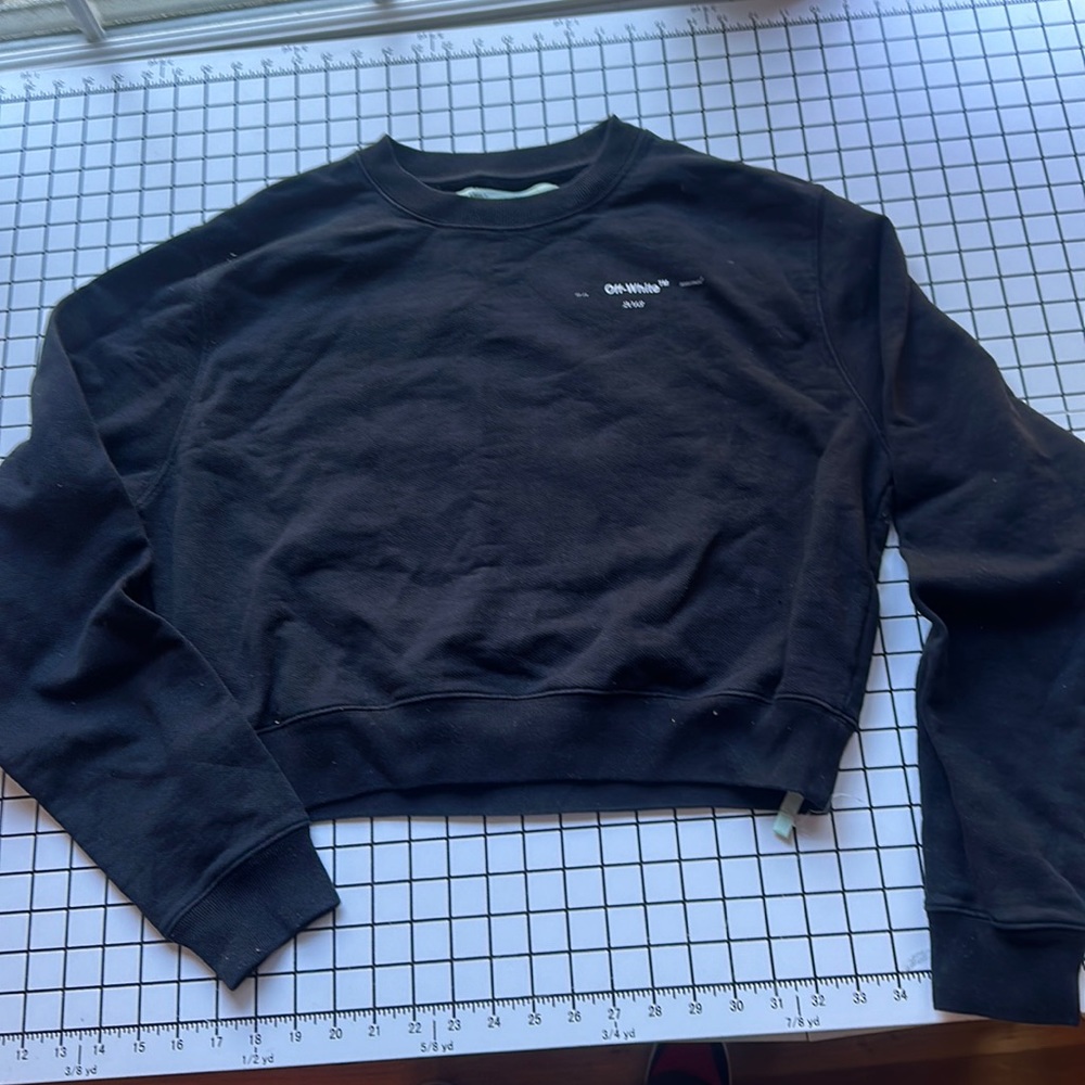 Off-White Black Sweatshirt